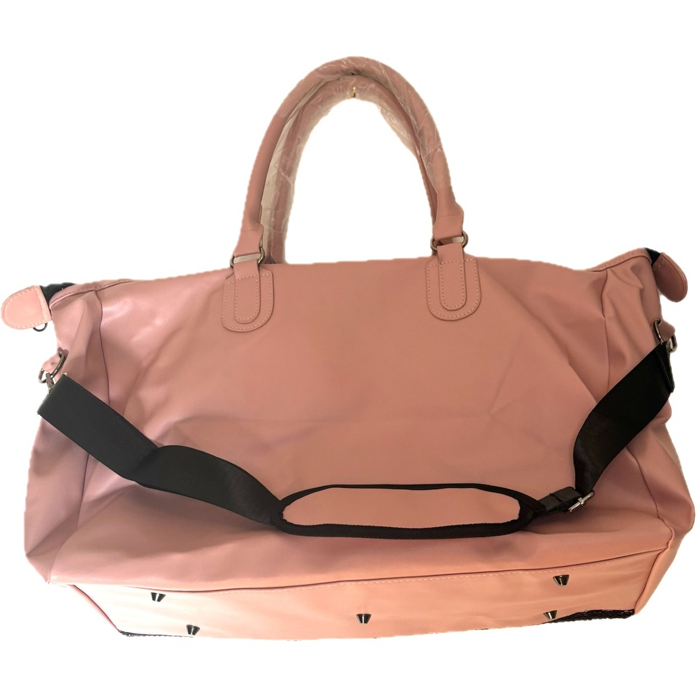 Cosmic Expression Pink Sequins Duffle‎ Bag, by Veritythreds, New - Picture 4 of 4